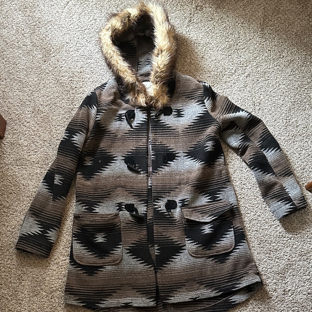 BB Dakota Jacket with fur trim
